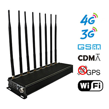 High Power GSM 3G 4G 5G Störsender, der WiFi GPS Lojack blockiert