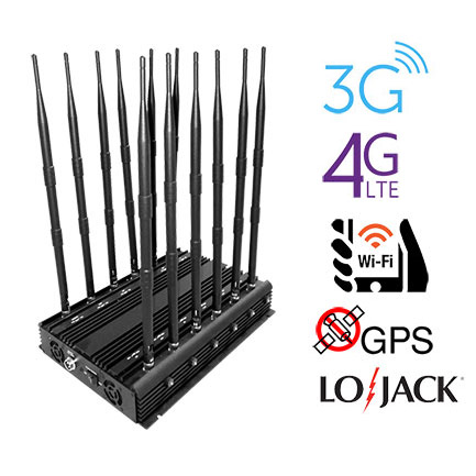 12 Antenne 3G/4G LTE/GPS LOJACK Blocker UHF/VHF Signal störsender